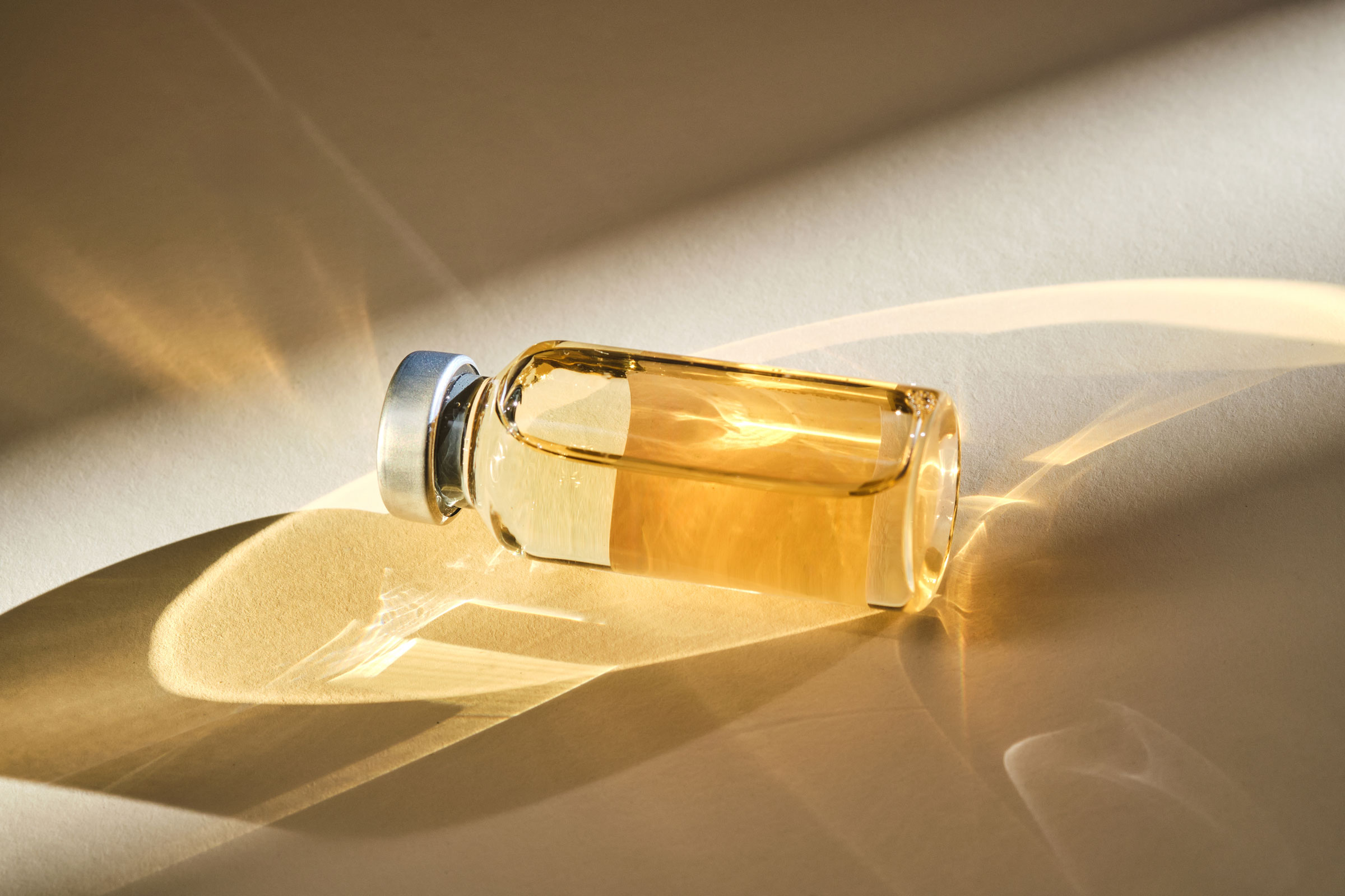 Editorial photograph representing peptide science and research
